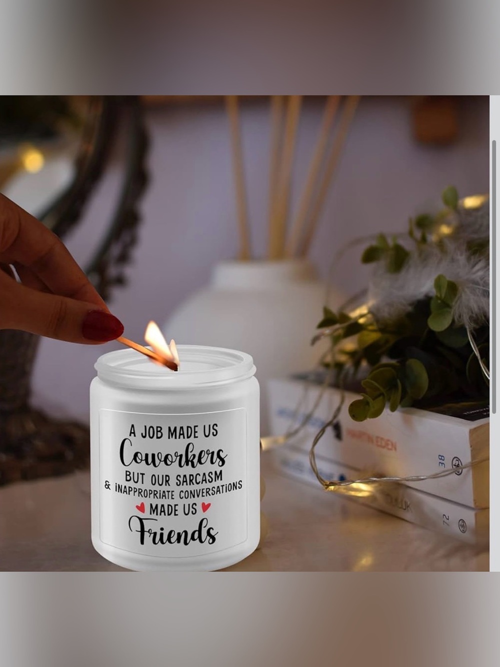 Funny Coworkers Candle